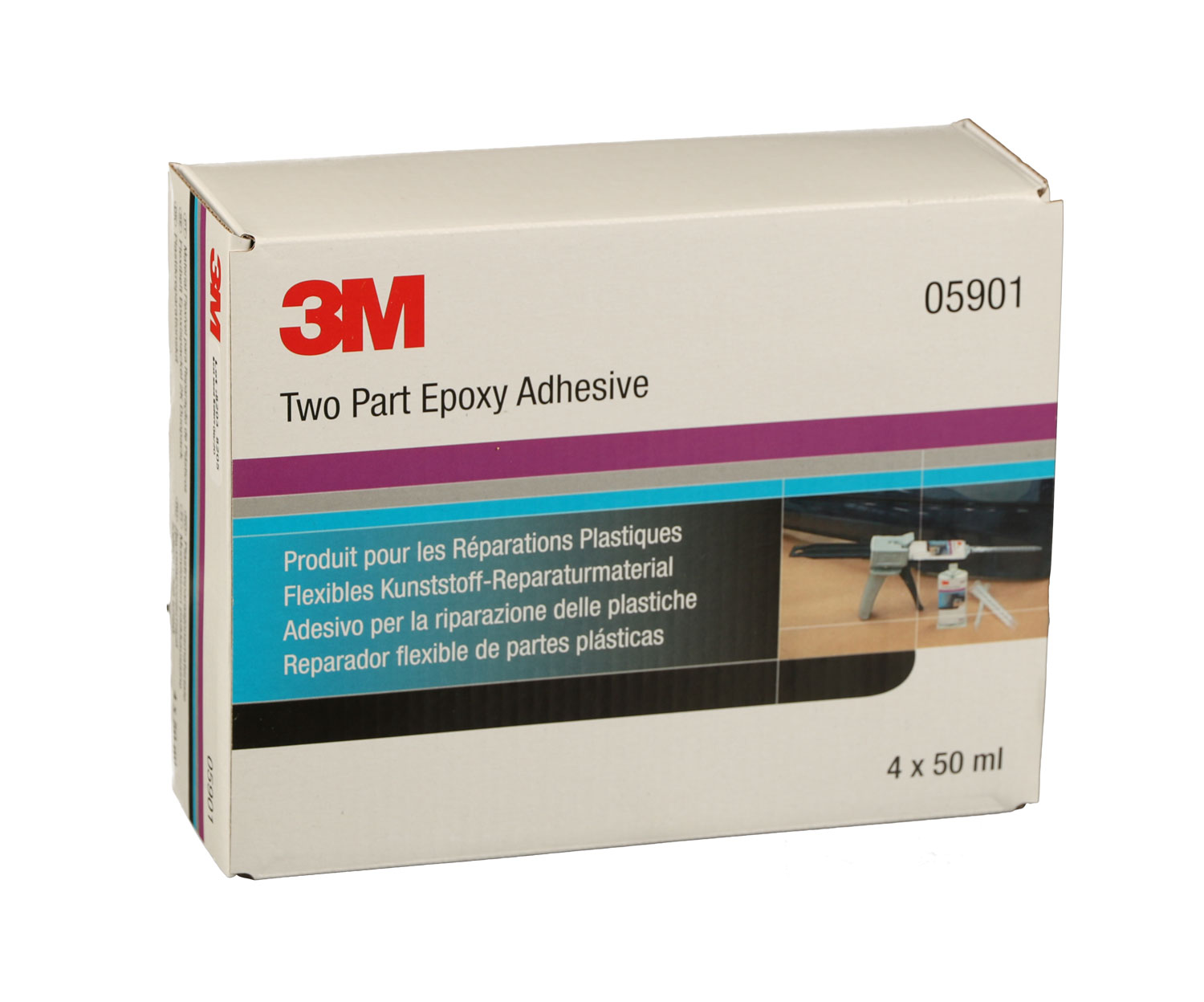 3M Kunststoff-Reparaturmaterial Doppelkartuschen-Set