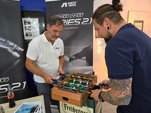 Anest Iwata Sommeraktion Tischkicker