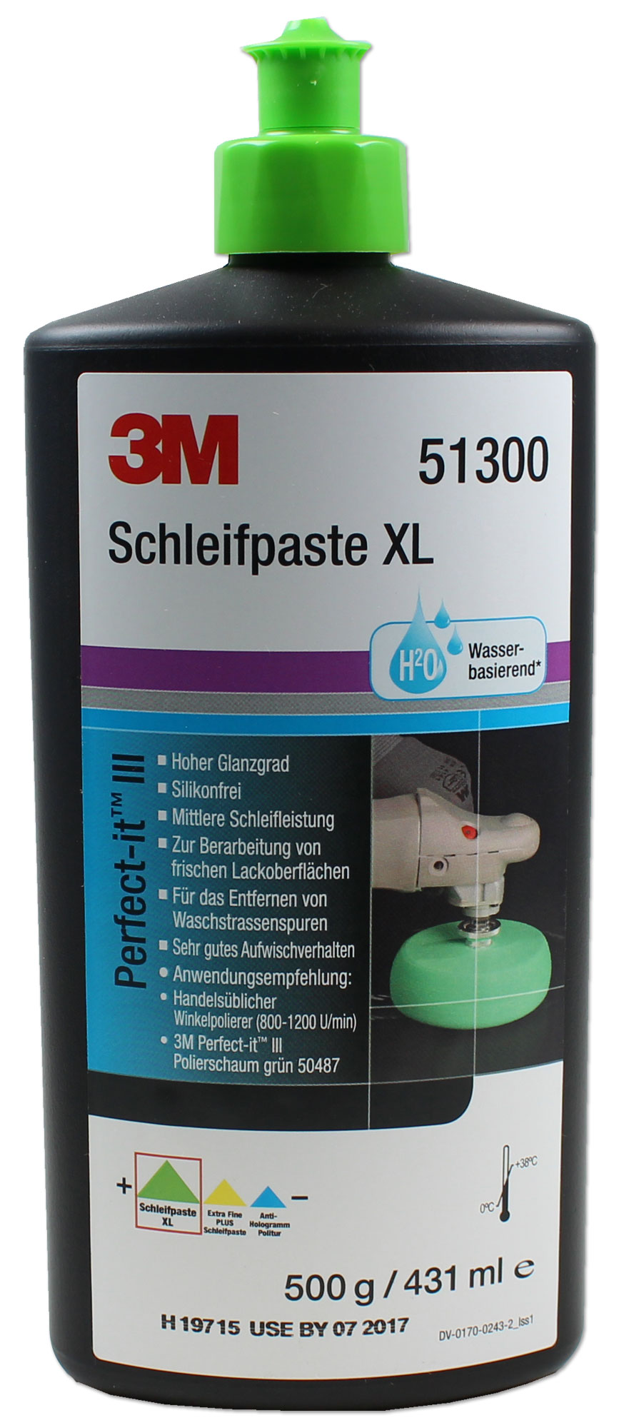 3M Perfect-it III Schleifpaste XL Fast Cut 500g 51300