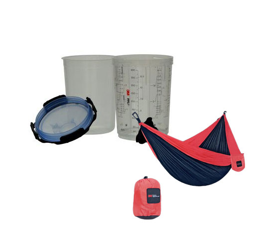 3er Pack 3M PPS Serie 2.0 Kit 650 ml  125µ+ Hängematte