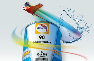Glasurit Glassohydbasisfarbe 90-A-306 oxidrot