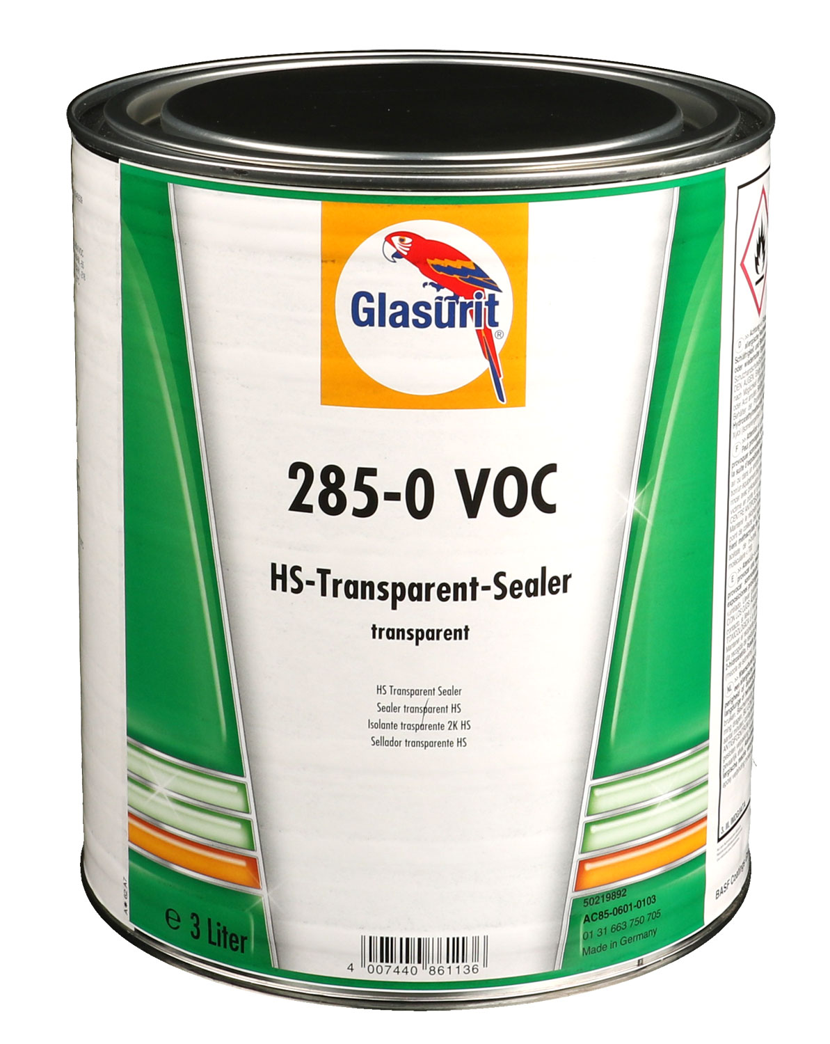 Glasurit VOC Transparent-Sealer farblos 285-0