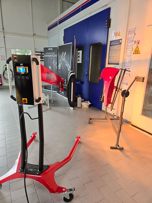 IRT Strahler mit TCR Technologie